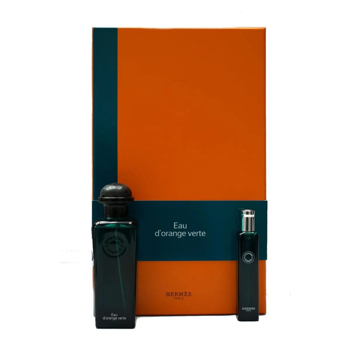 Hermes Eau D`orange Verte 2 Piece Gift Set Eau DE Cologne Spr 100ML NIB-HE28043