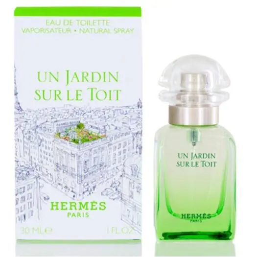 CS UN Jardin Sur LE Toit/hermes Edt Spray 1.0 OZ 30 ML U