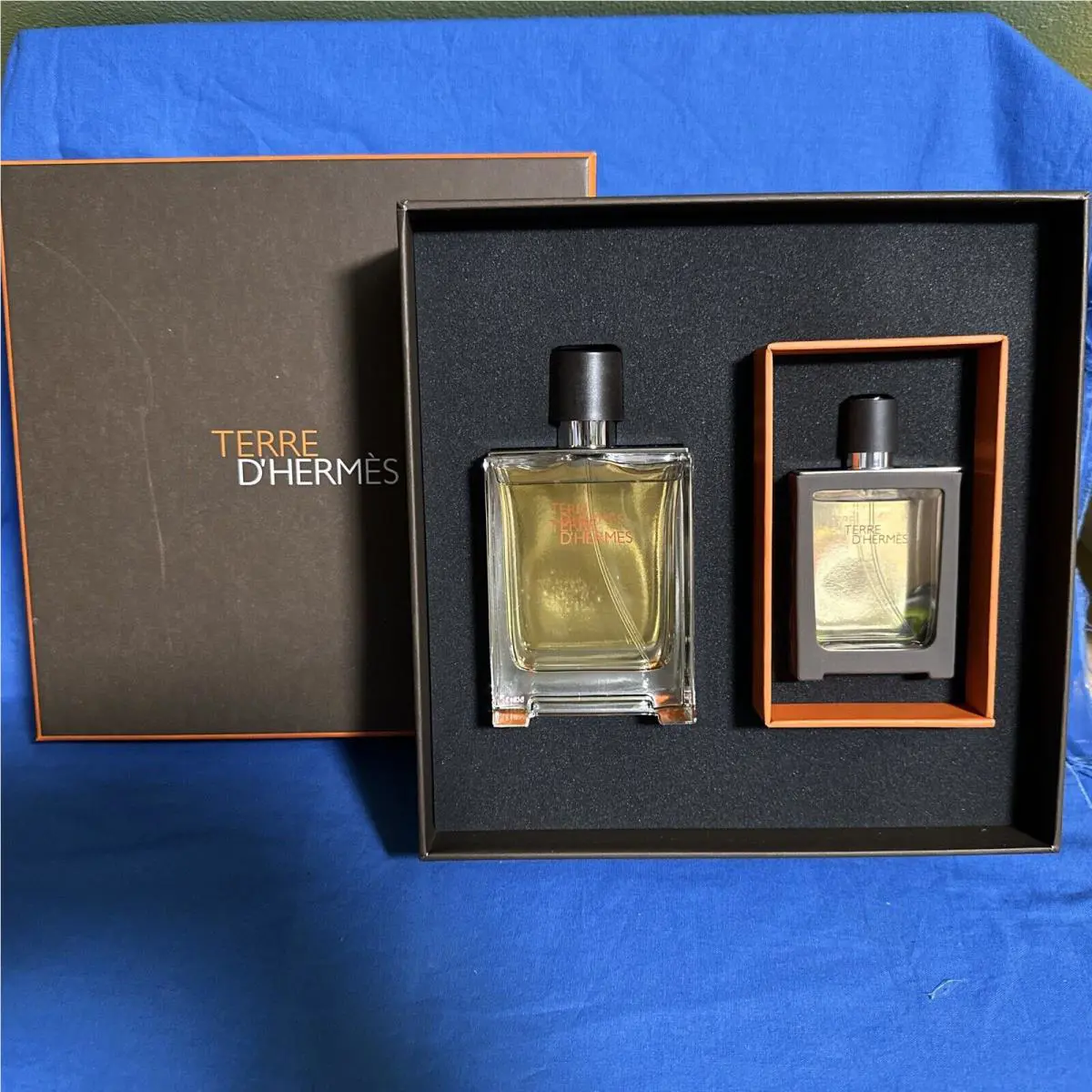 Hermes Terre D`hermes Gift Set Eau DE Toilette Spray 100ml 30ml