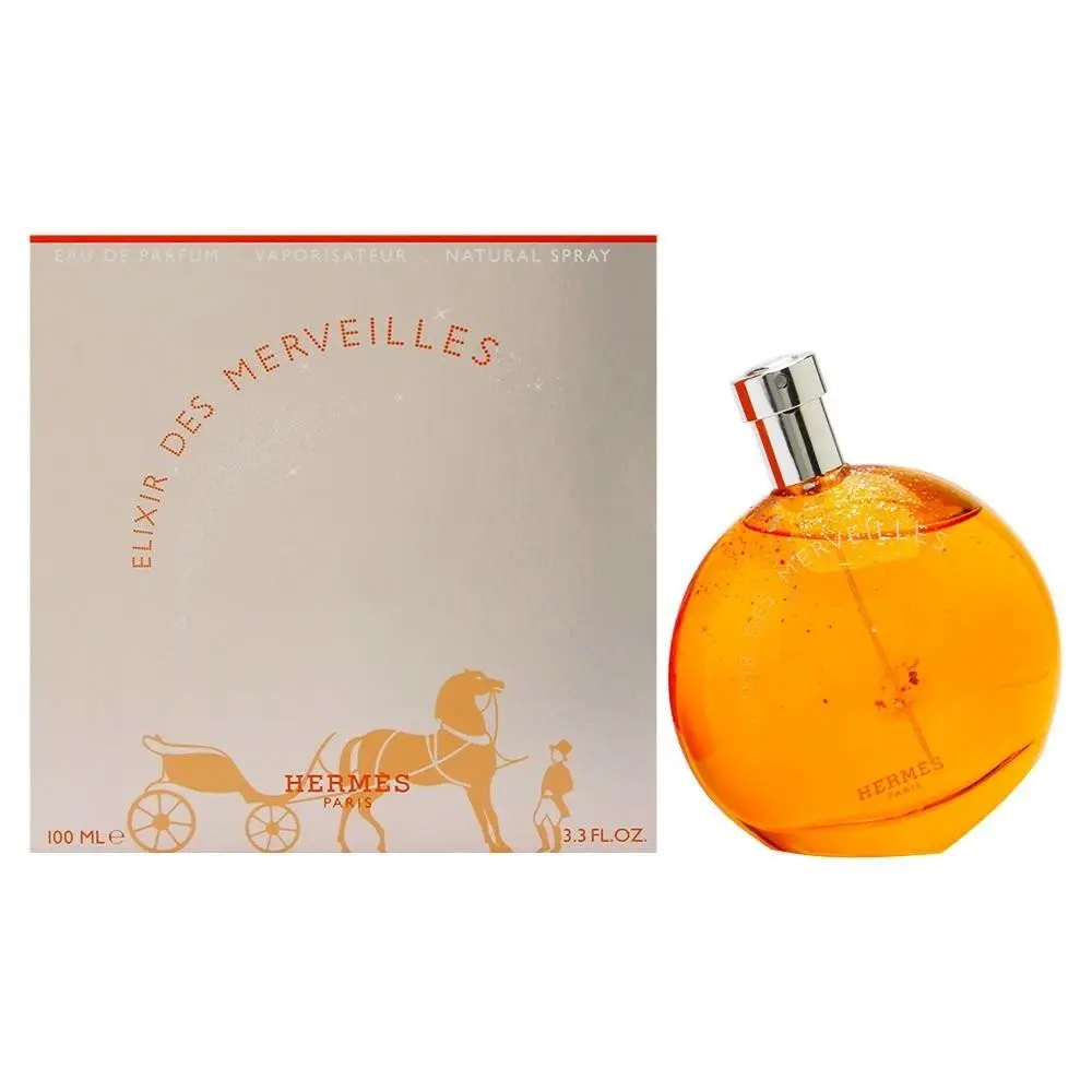 Elixir Des Merveilles Eau De Parfum 3.3 Oz 100 Ml For Women by Hermes