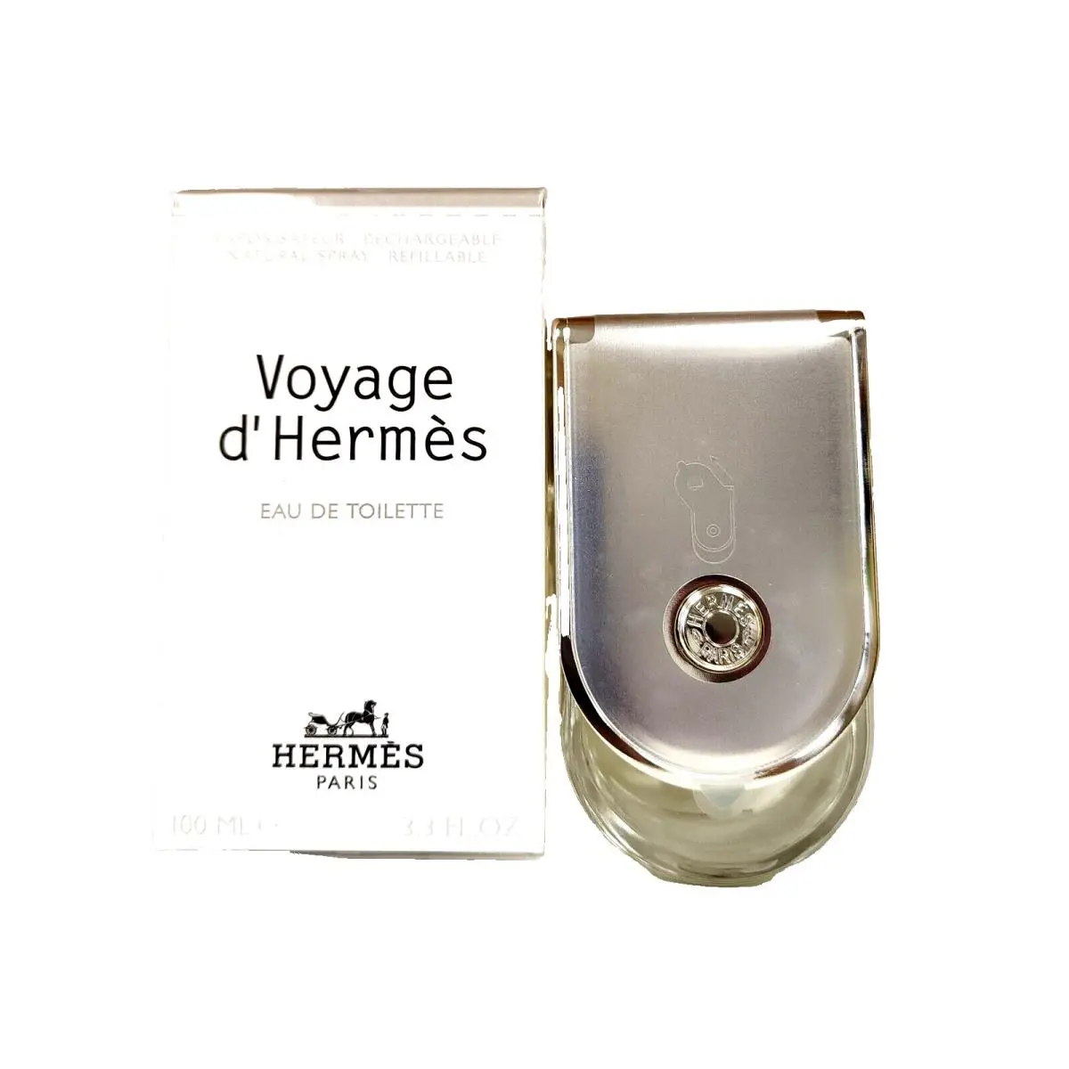 Voyage D` Hermes For Unisex Refillable 3.3 OZ Edt SP