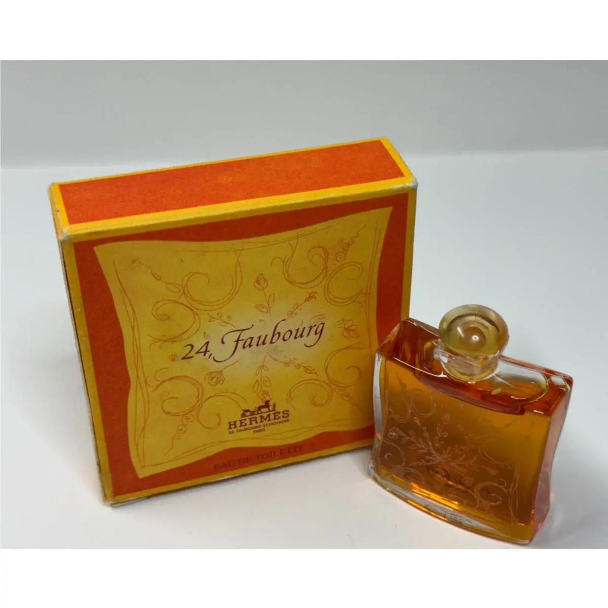 24 Faubourg Eau De Toilette Miniature Size : 0.25 oz Hermes
