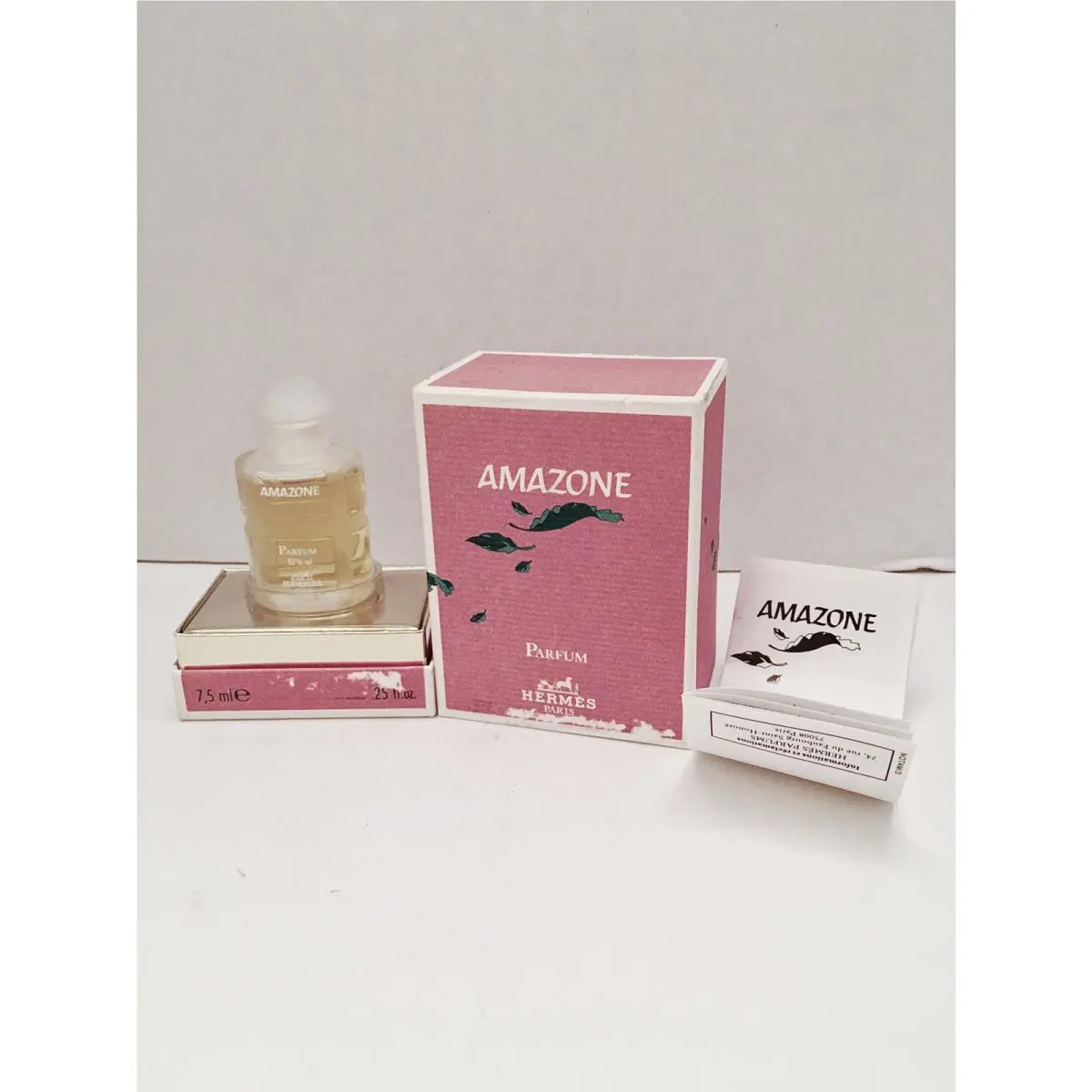 Hermes Amazone Pure Parfum Splash For Women .25 oz/7.5 ml Vintage