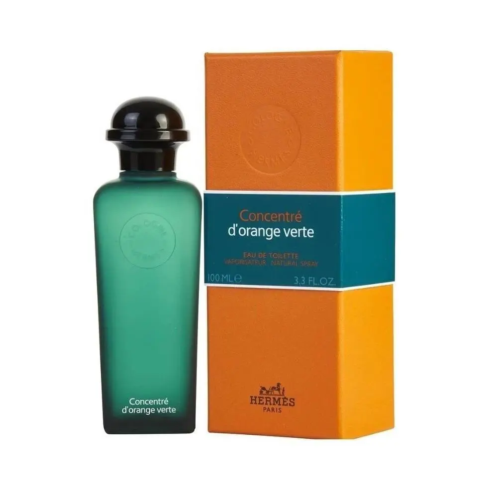 Hermes Concentre D`orange Verte 3.3 oz Edt Spray Mens Cologne 100ml