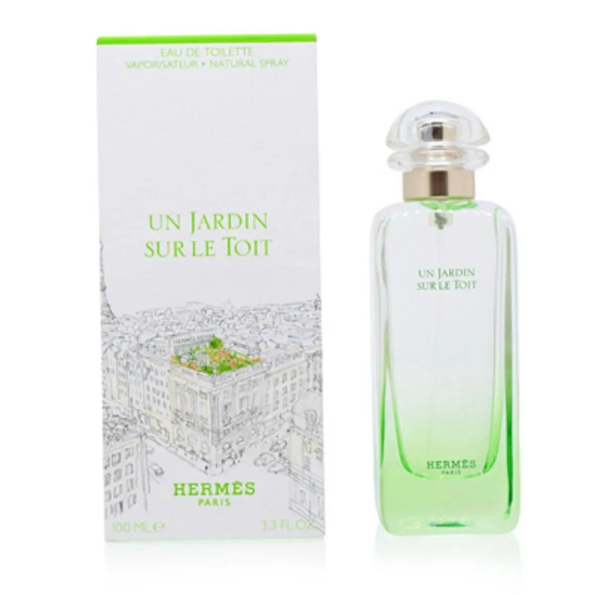 CS Un Jardin Sur Le Toit/hermes Edt Spray 3.3 Oz 100 Ml U