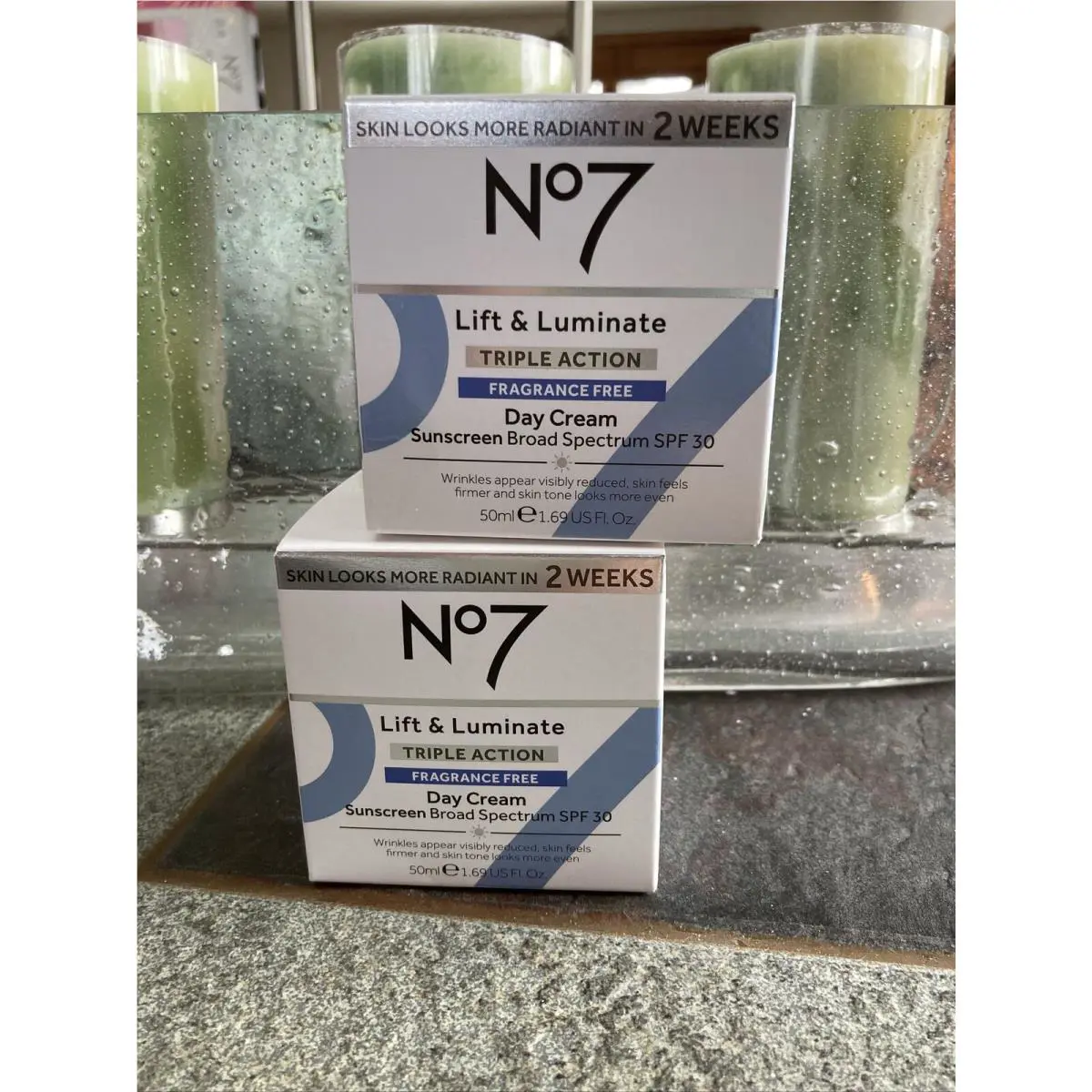 2  Lift Luminate Triple Action Fragrance Free Day Cream SPF30 50ml/1.69 OZ by No7