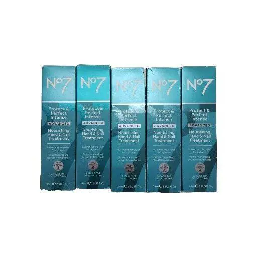 5 Pack- Protect Perfect Intense Nourishing Hand Nail Treatment - 2.5 Floz by No7