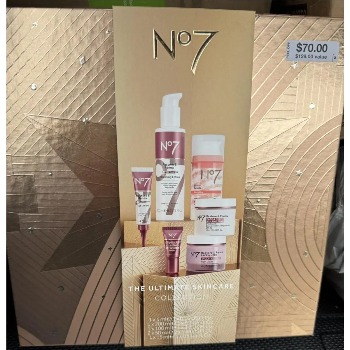 The Ultimate Skincare Collection Gift Set 70 Exp 2/27 by No7