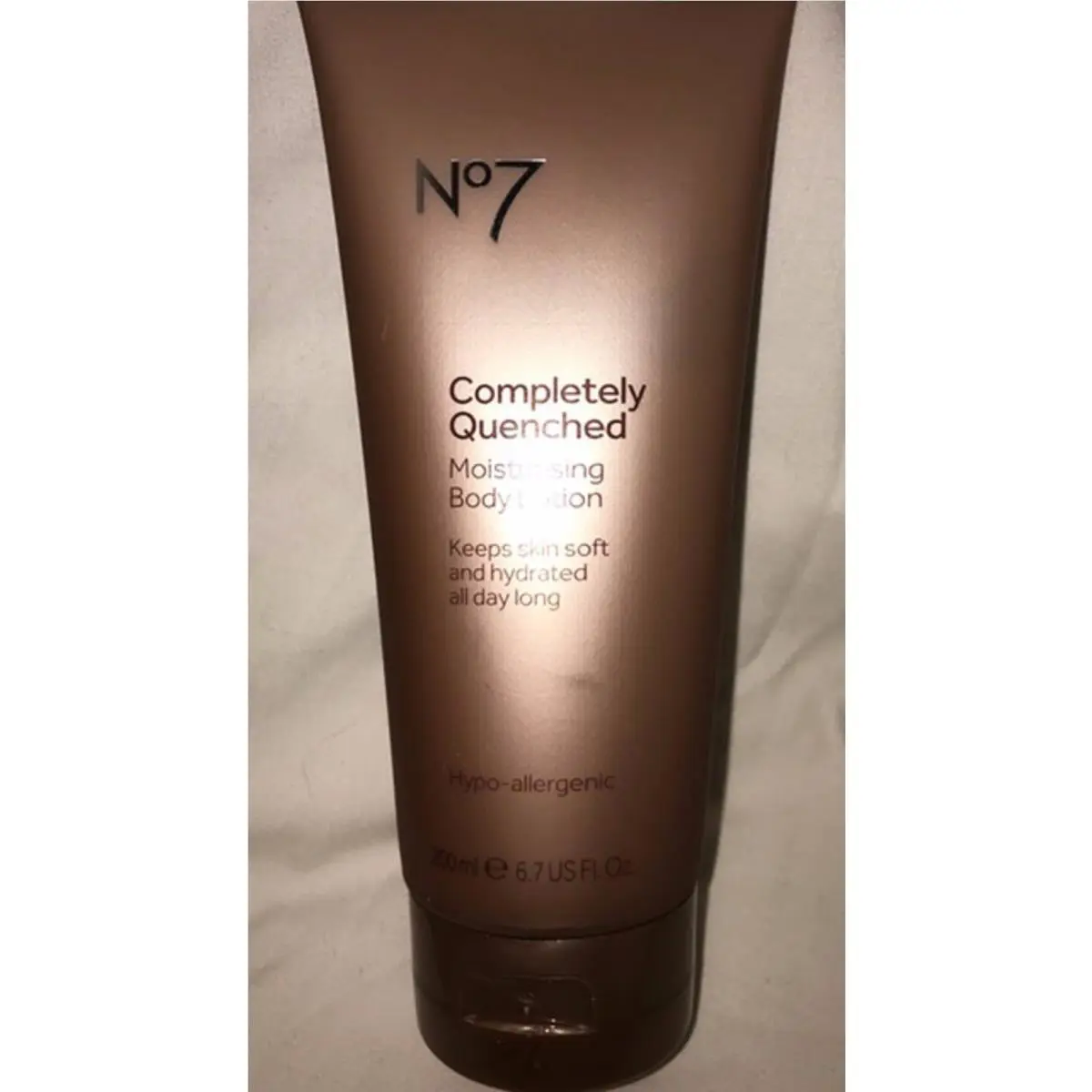 No 7 Boots Completely Quenched Moisturizing Body Lotion 6.7 FL OZ