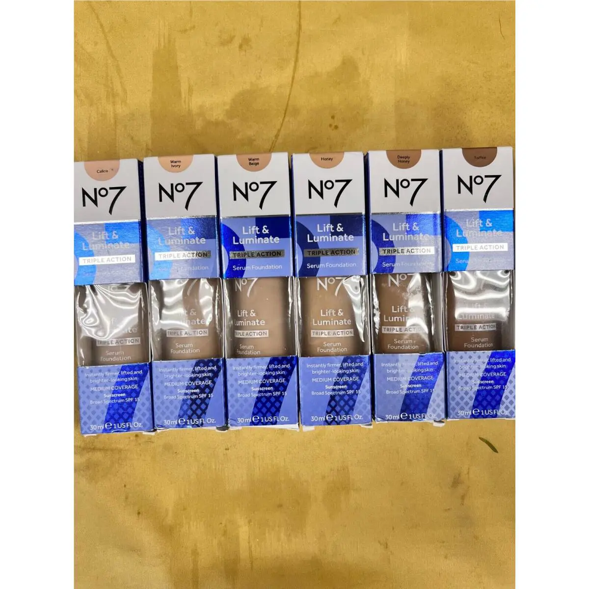 6  Lift Luminate Triple Action Serum Foundation Bundle Read Descriptio by No7