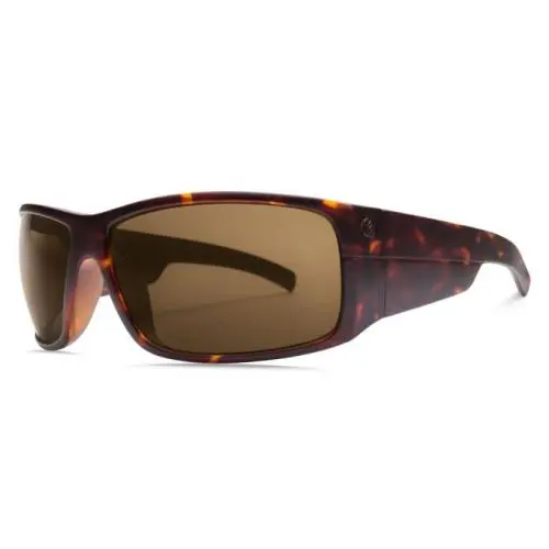 Visual Mudslinger Matte Tortoise / Ohm Polarized Bronze Sunglasses by Electric