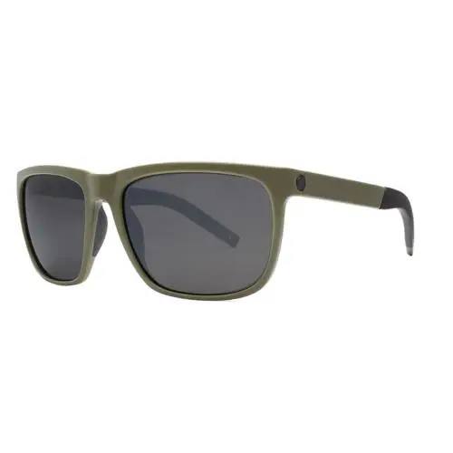 Electric Visual Knoxville XL Sport Military Drab / Silver Polar Pro Sunglasses