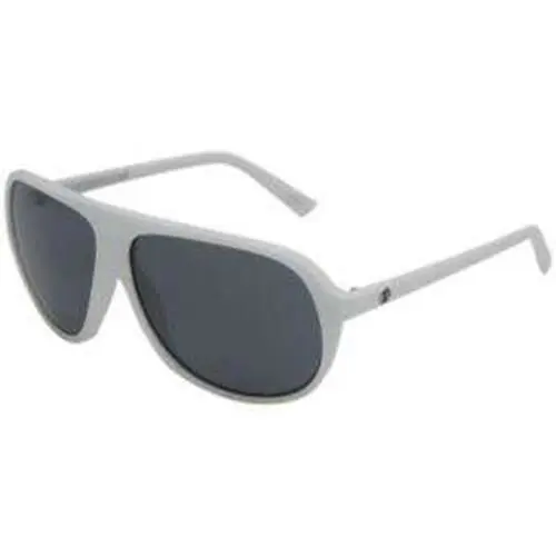 Visual Hoodlum Gloss White / Grey Sunglasses ES05503020 by Electric