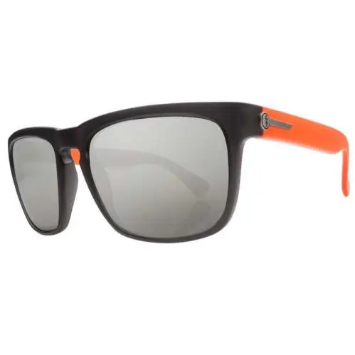 Electric Knoxville Sunglasses-mod Warm Red Black-silver Lens