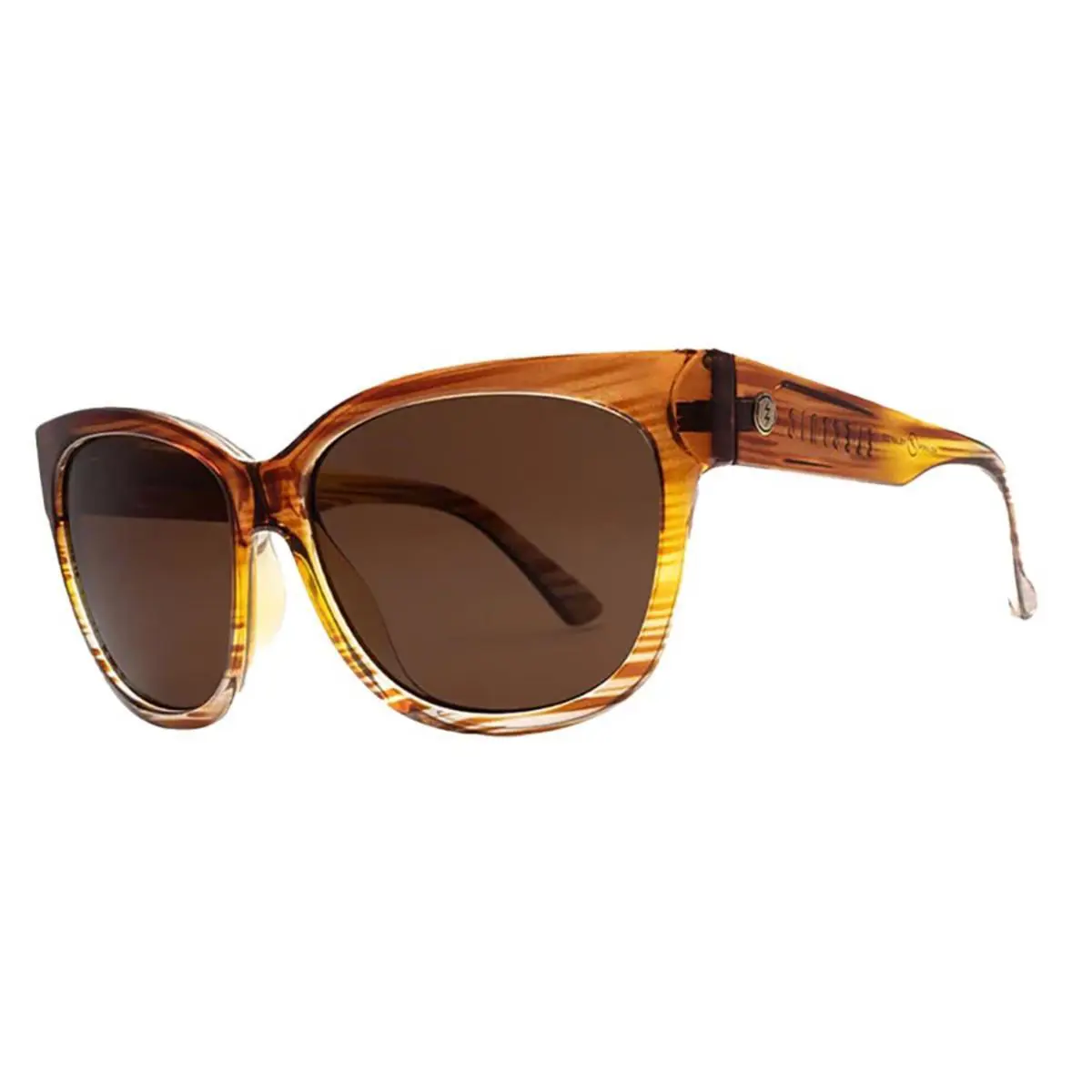 Electric Danger Cat Sunglasses Women`s Peach Bronze Polar