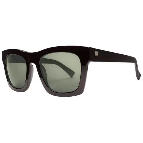 Crasher 53 Sunglasses - Gloss Black / Grey Polarized by Electric