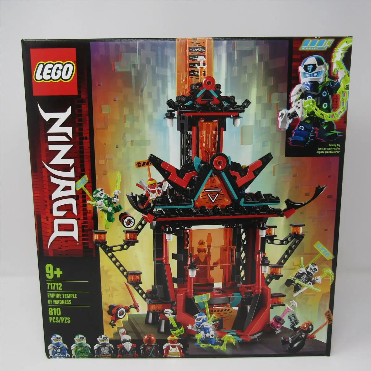 Lego Ninjago 71712 Empire Temple of Madness Box 810 Pieces