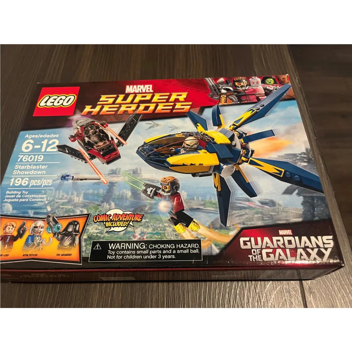 Lego Marvel Super Heroes Starblaster Showdown Guardians OF The Galaxy 76019