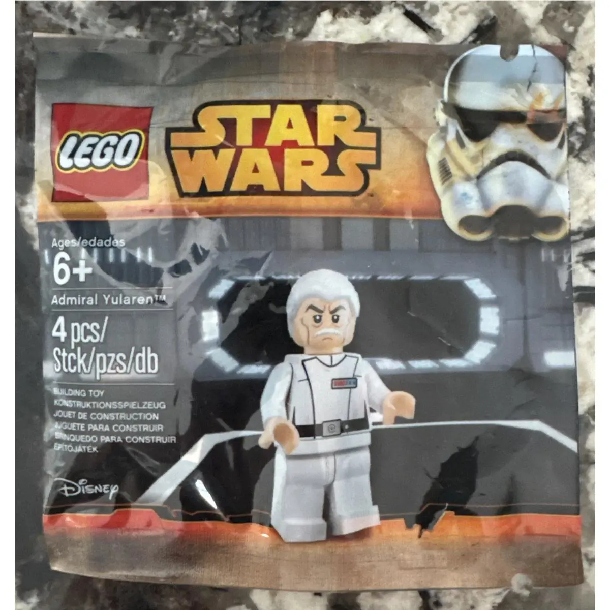 Lego Star Wars Polybag Admiral Yularen 5002947 Minifigure Promo