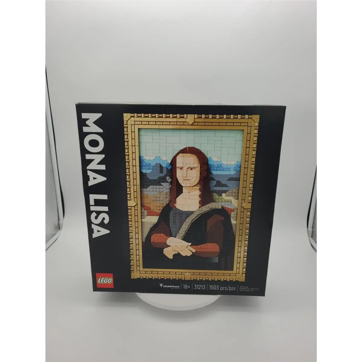 Lego Art: Mona Lisa 31213 Louvre Museum Soundtrack Listen Craft 1503 Pcs See