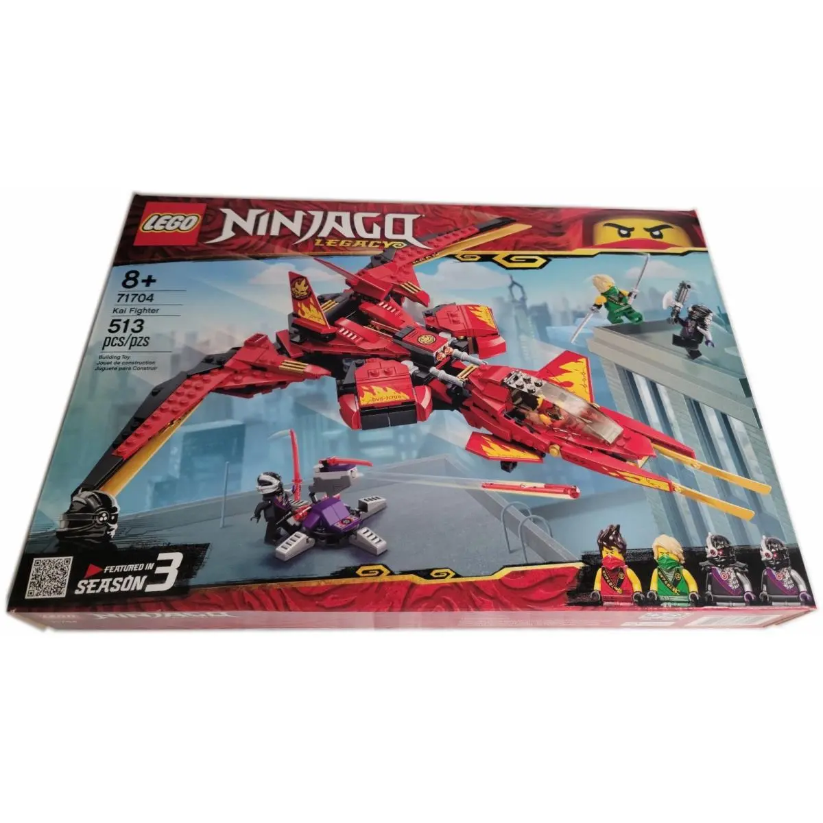 Lego 71704 Kai Fighter Ninjago Legacy Lloyd Nindroid Rebooted