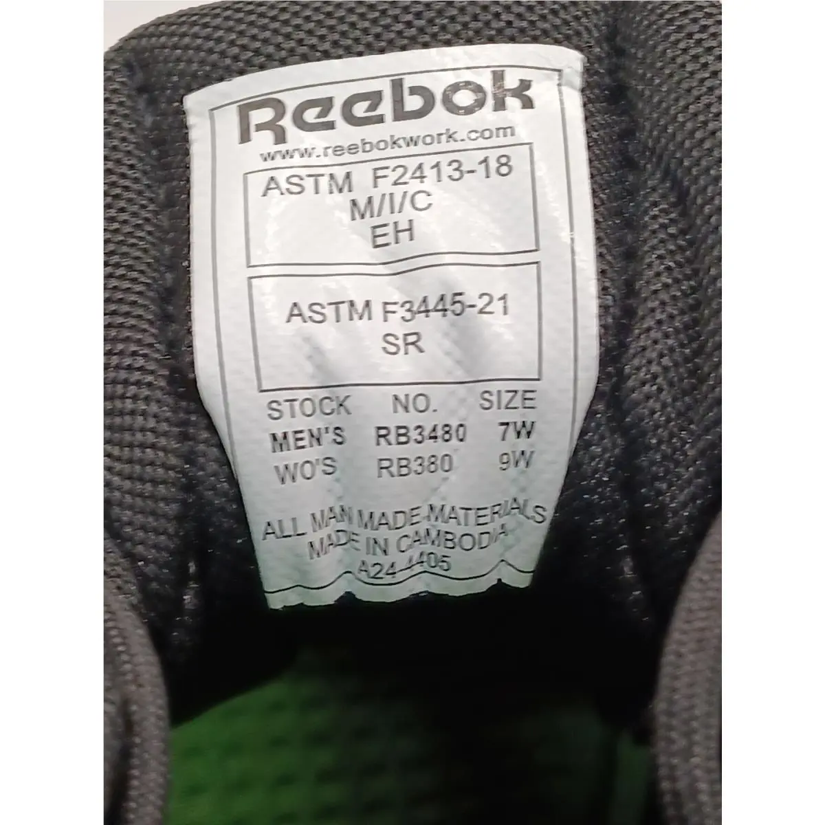 Reebok shoes - Reebok Nano - Nano - RB380 - Black 8