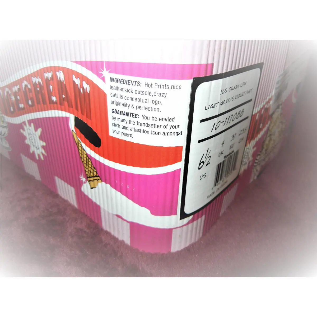 Reebok shoes - Reebok Ice Cream - Ice Cream - Gray 1