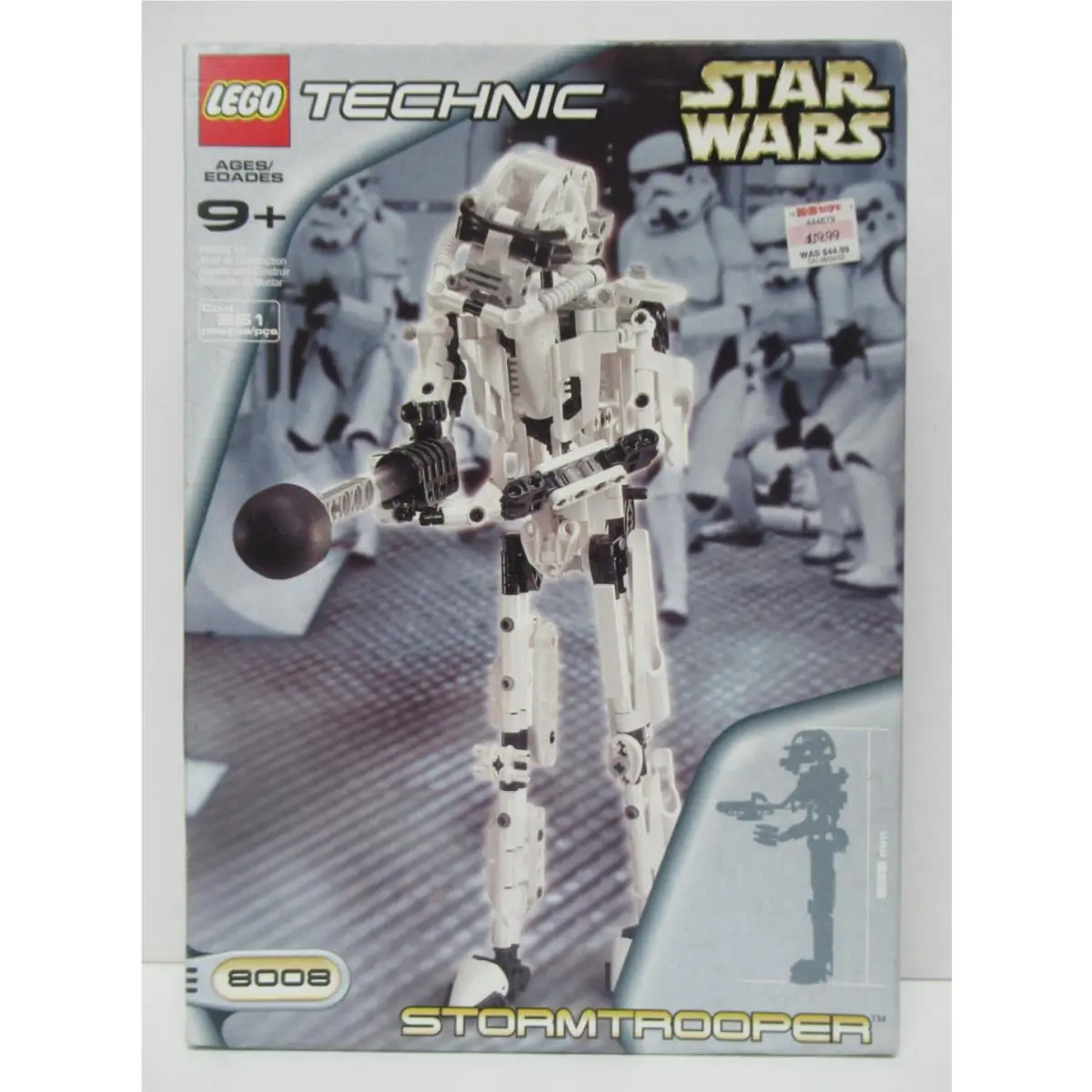 2001 Lego Technic Star Wars Stormtrooper 8008