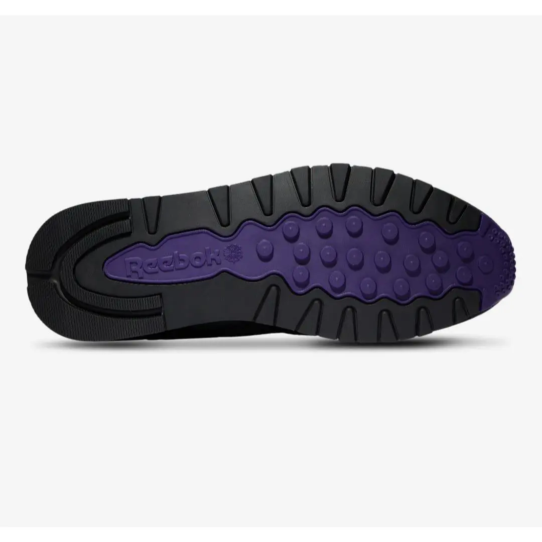 Reebok shoes - Reebok AEW x Classic Leather - 10206650 - Black, Manufacturer: Black/Purple 12