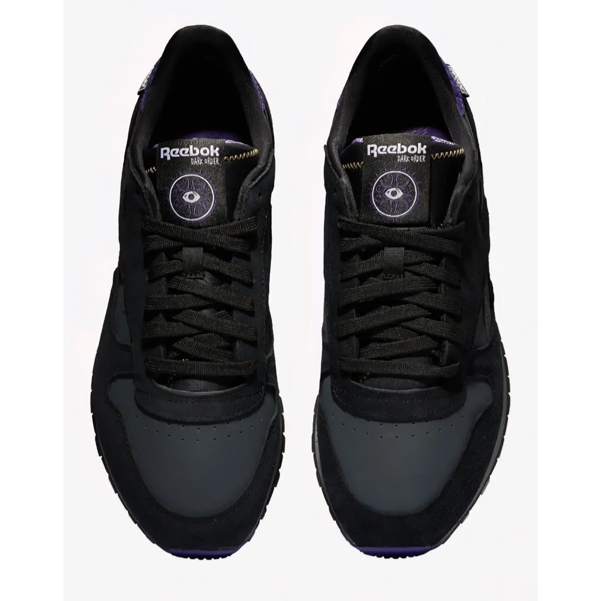 Reebok shoes - Reebok AEW x Classic Leather - 10206650 - Black, Manufacturer: Black/Purple 0