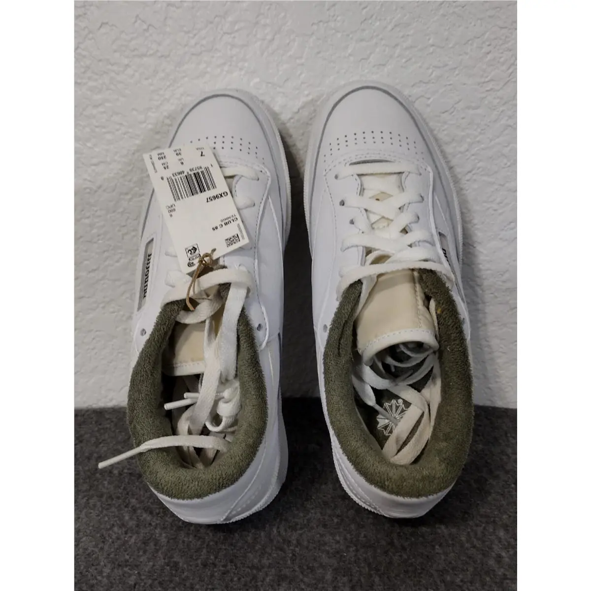 Reebok shoes - Reebok Club C 85 - Club - GX9657 - White (UPC: 195739486338) 3