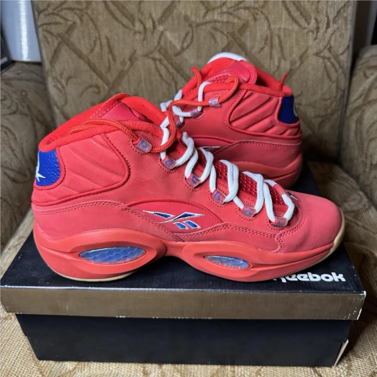 Reebok shoes - Reebok The Question - The Question - J99078 - Red, _manufacturer_s: Red Attck/Ultramarine/Gum, _normalized_manufacturer_s: Red 0