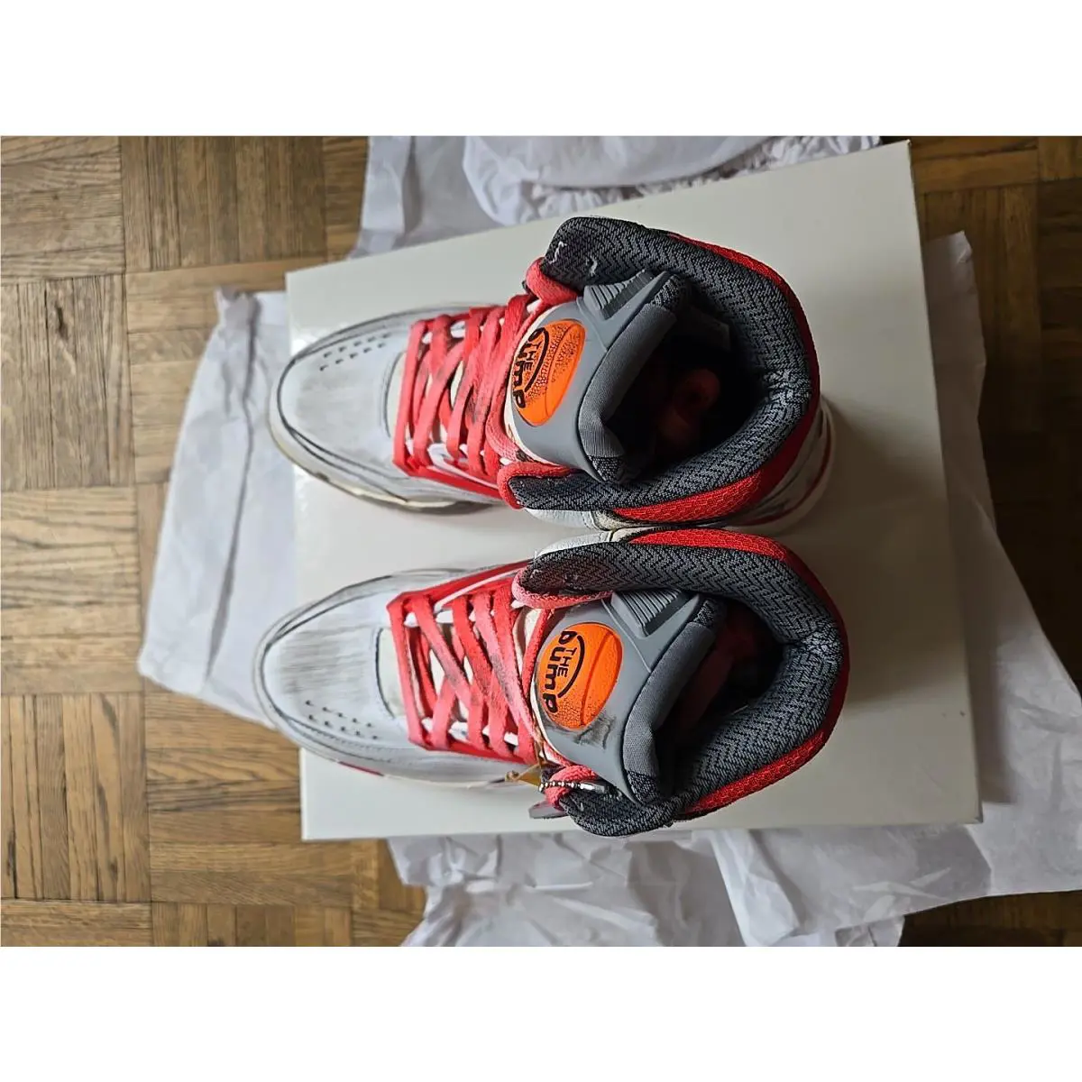 Reebok shoes - Reebok Pump TZ - Pump - FZ5736 - Red 4