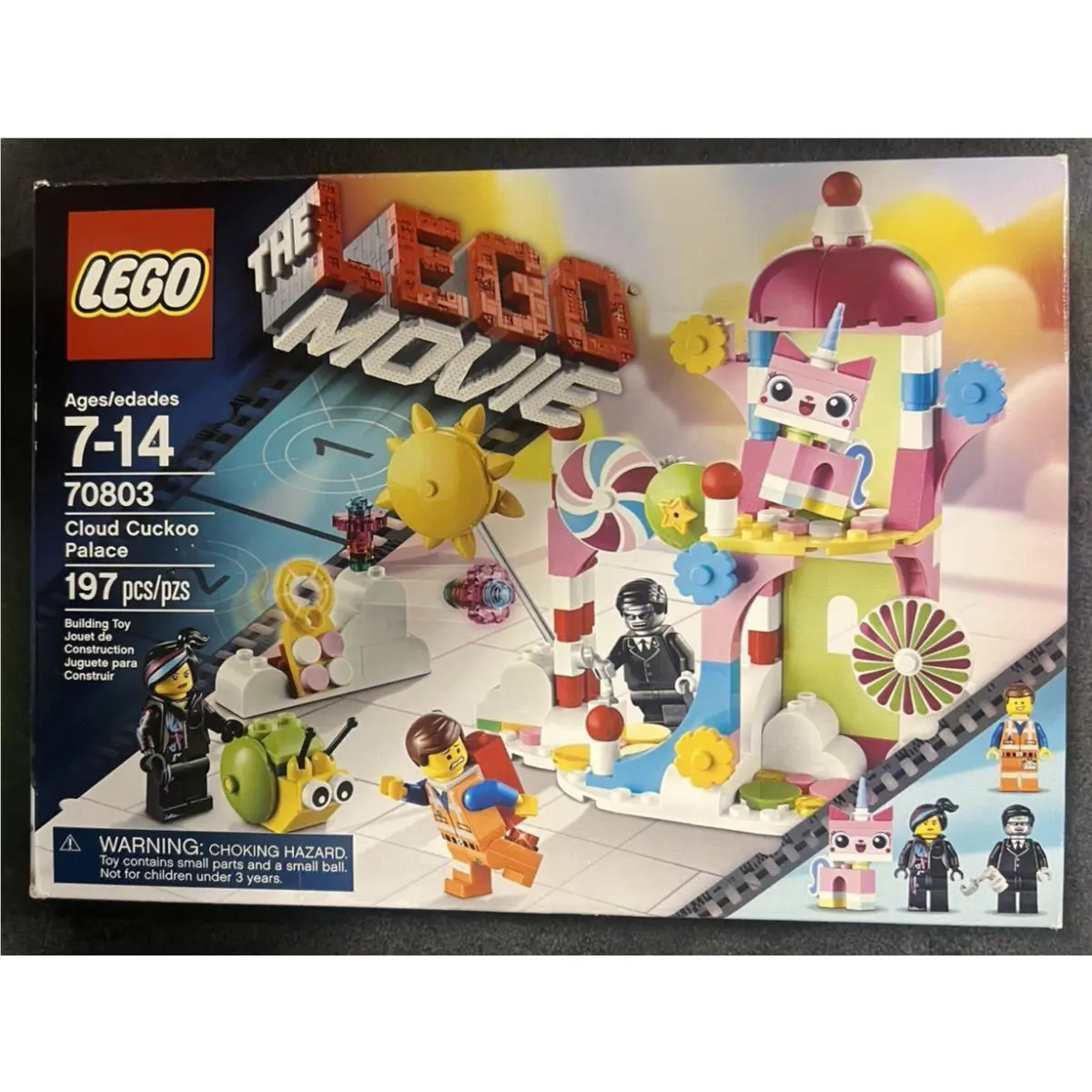 Lego The Lego Movie: Cloud Cuckoo Palace 70803 Not Mint 197 Pcs
