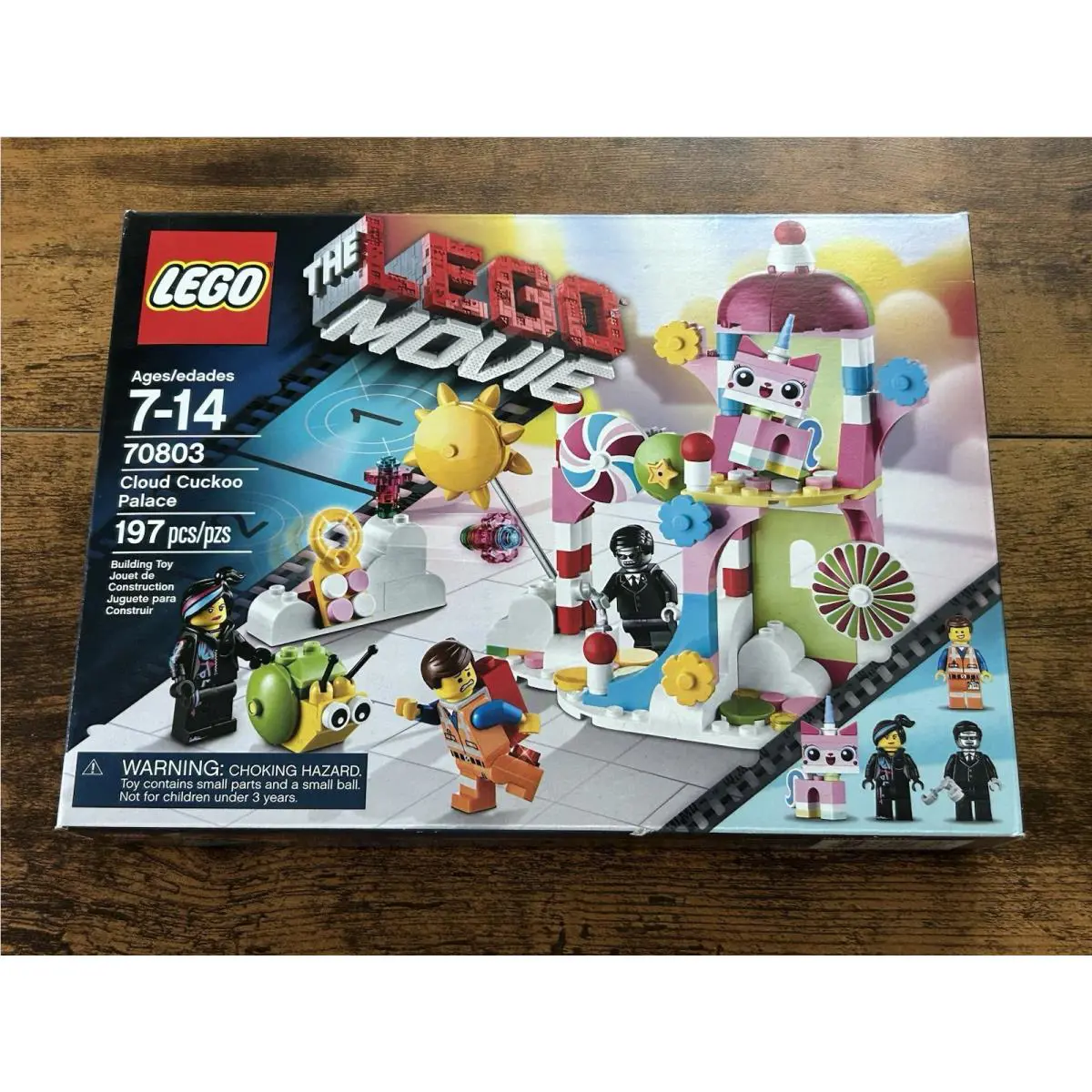 Lego The Lego Movie Cloud Cuckoo Palace 70803 -NISB-Retired-2015-Unikitty