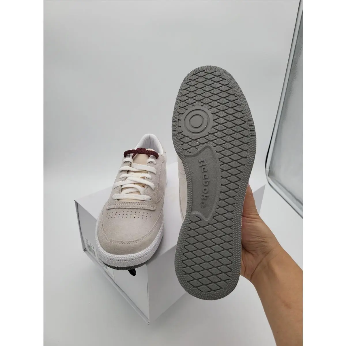 Reebok shoes - Reebok Club C 85 - Club - 100073319 - White (UPC: 196471713812) 8