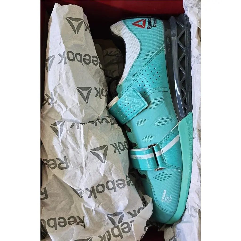 Reebok shoes - Reebok CrossFit Lifter - CrossFit Lifter - M40708 - TEAL GRAVEL BLUE 0