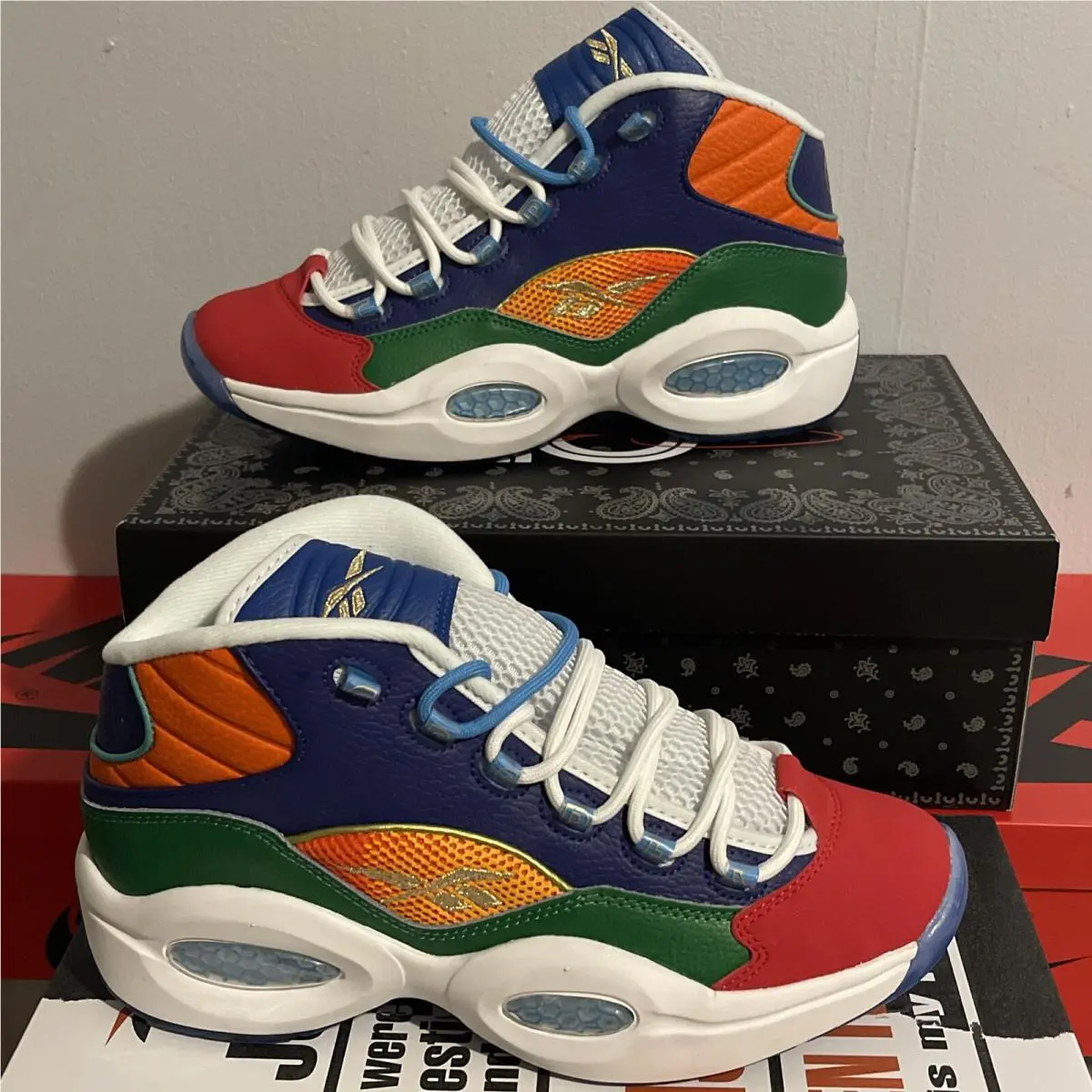 Reebok shoes - Reebok Question Mid - Question Mid - GZ6151 - Multi 2