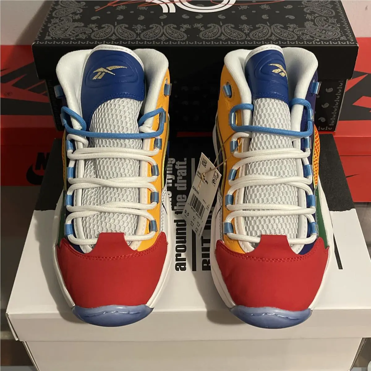 Reebok shoes - Reebok Question Mid - Question Mid - GZ6151 - Multi 0