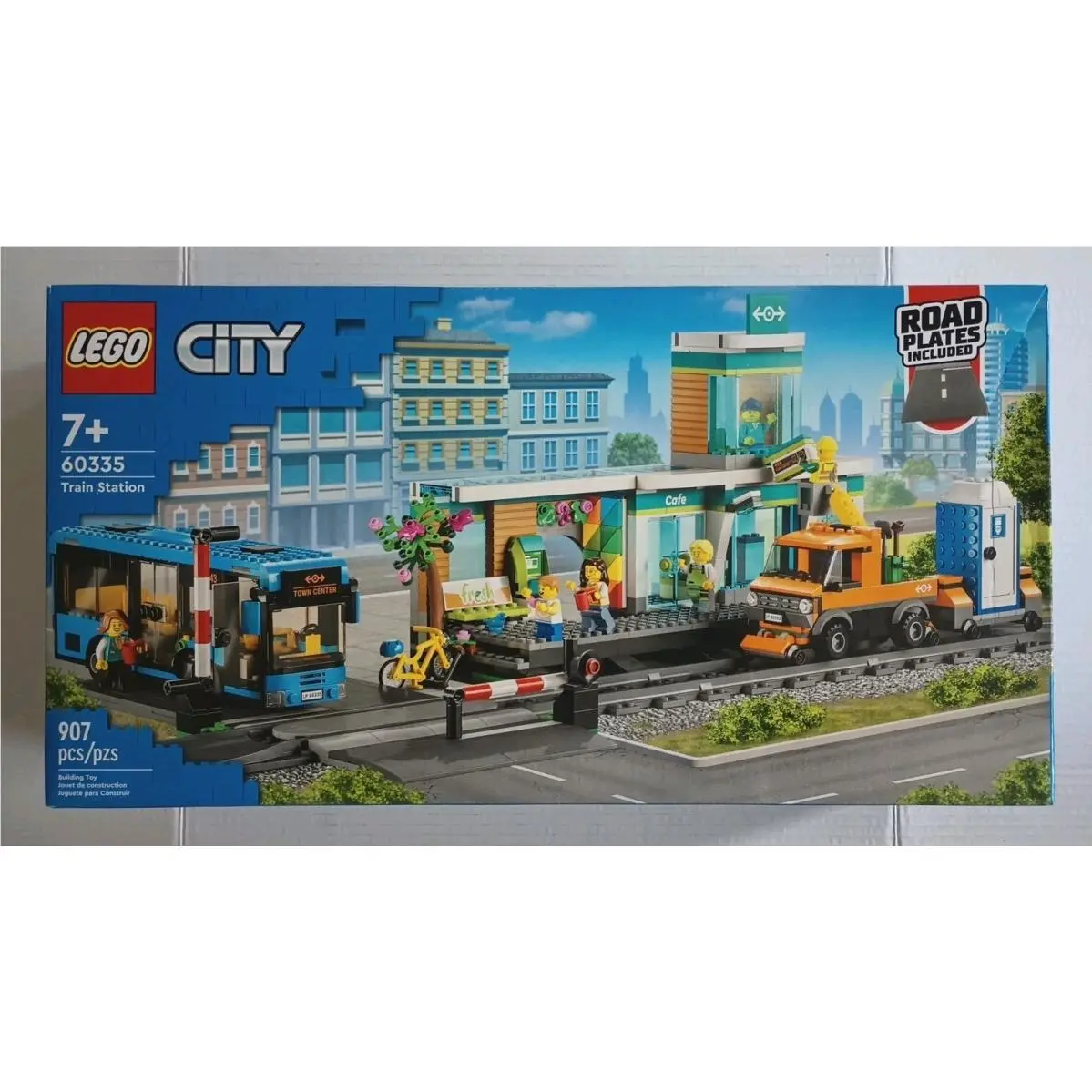 Lego City 60335 Train Station Retired Set
