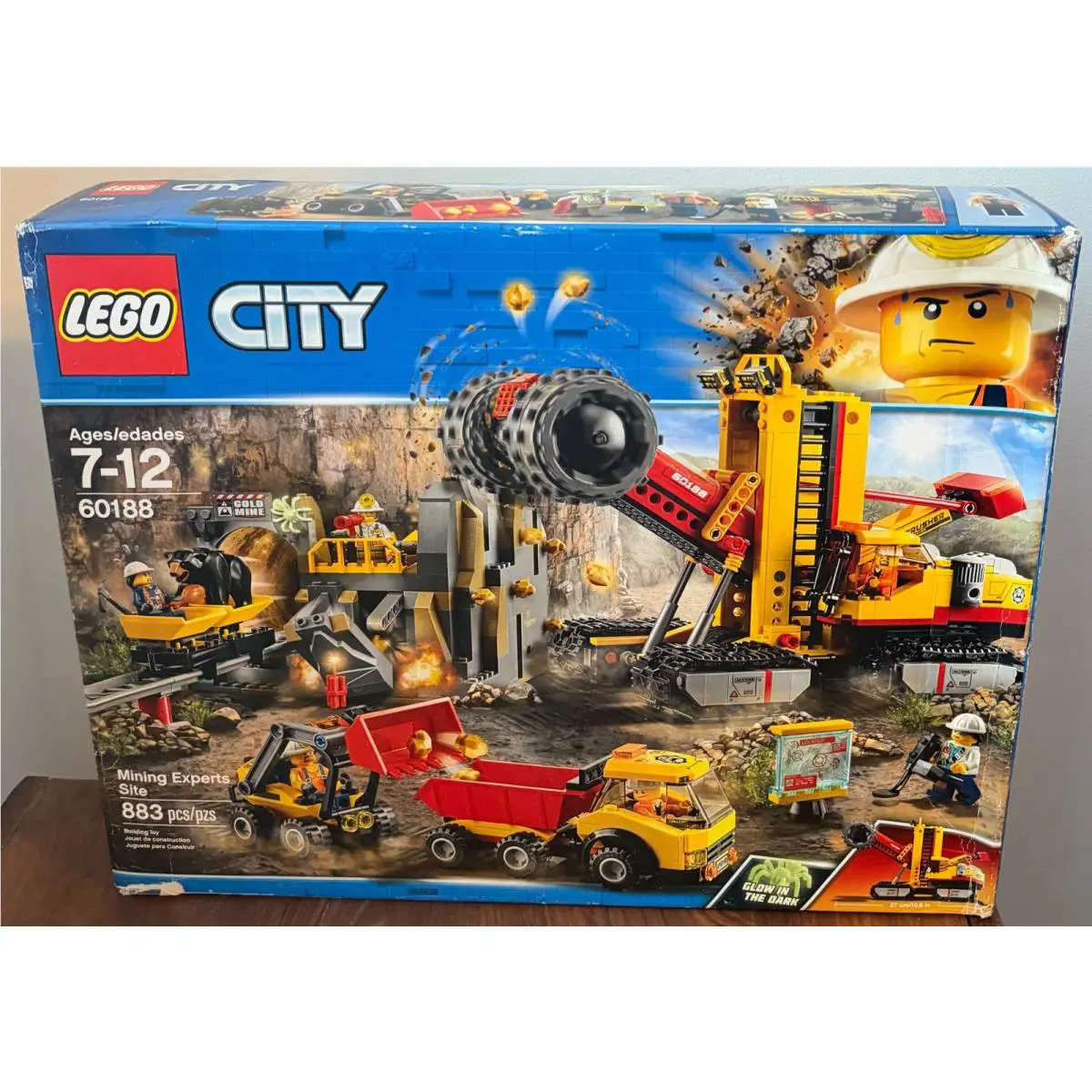 Lego City Mining Experts Site 60188 Retired Set Box