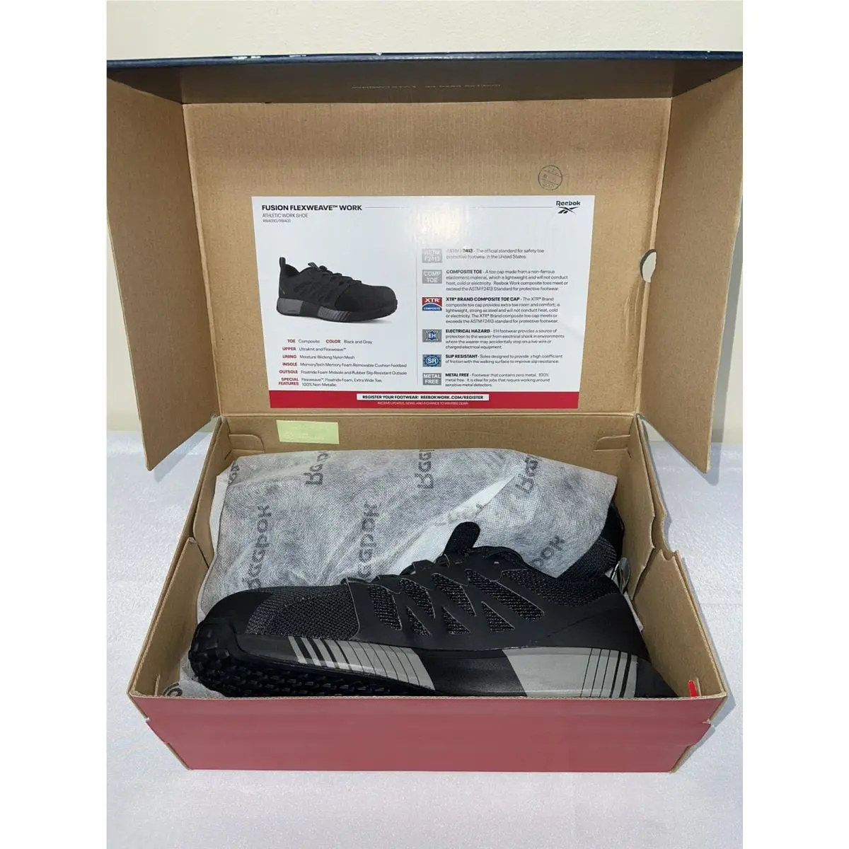 Reebok shoes - Reebok Work - Work - Black/Grey 0