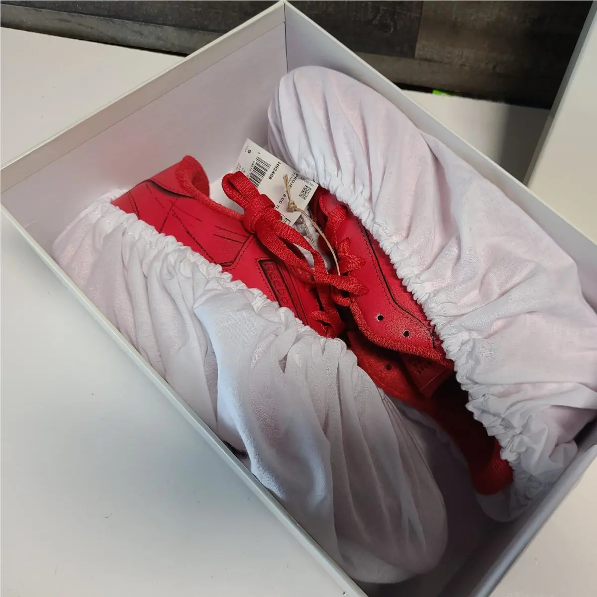 Reebok shoes - Club C - Club - H02408 - Red (UPC: 194819018223) 9
