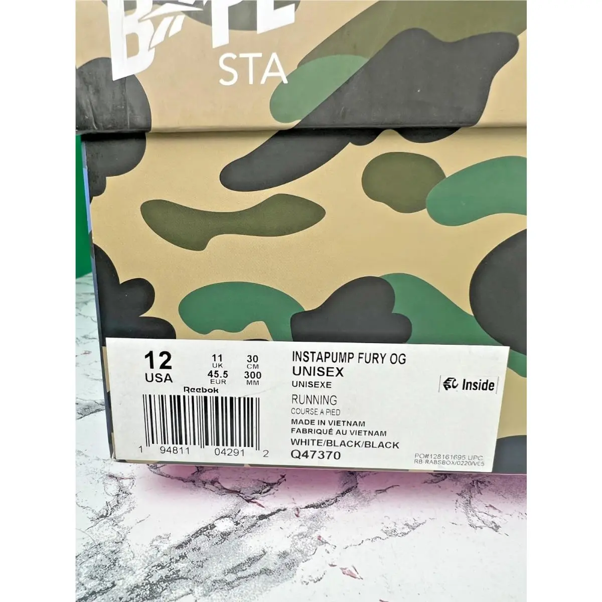 Reebok shoes - Reebok Instapump Fury - Instapump Fury - Q47370 - Multicolor 0