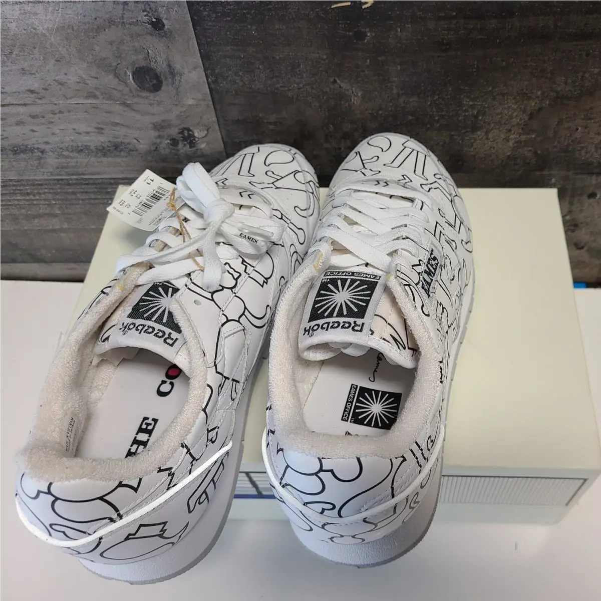 Reebok shoes - Eames Classic Leather - Eames Classic Leather - GY6393 - Cloud White / Cloud White / Core Black 8