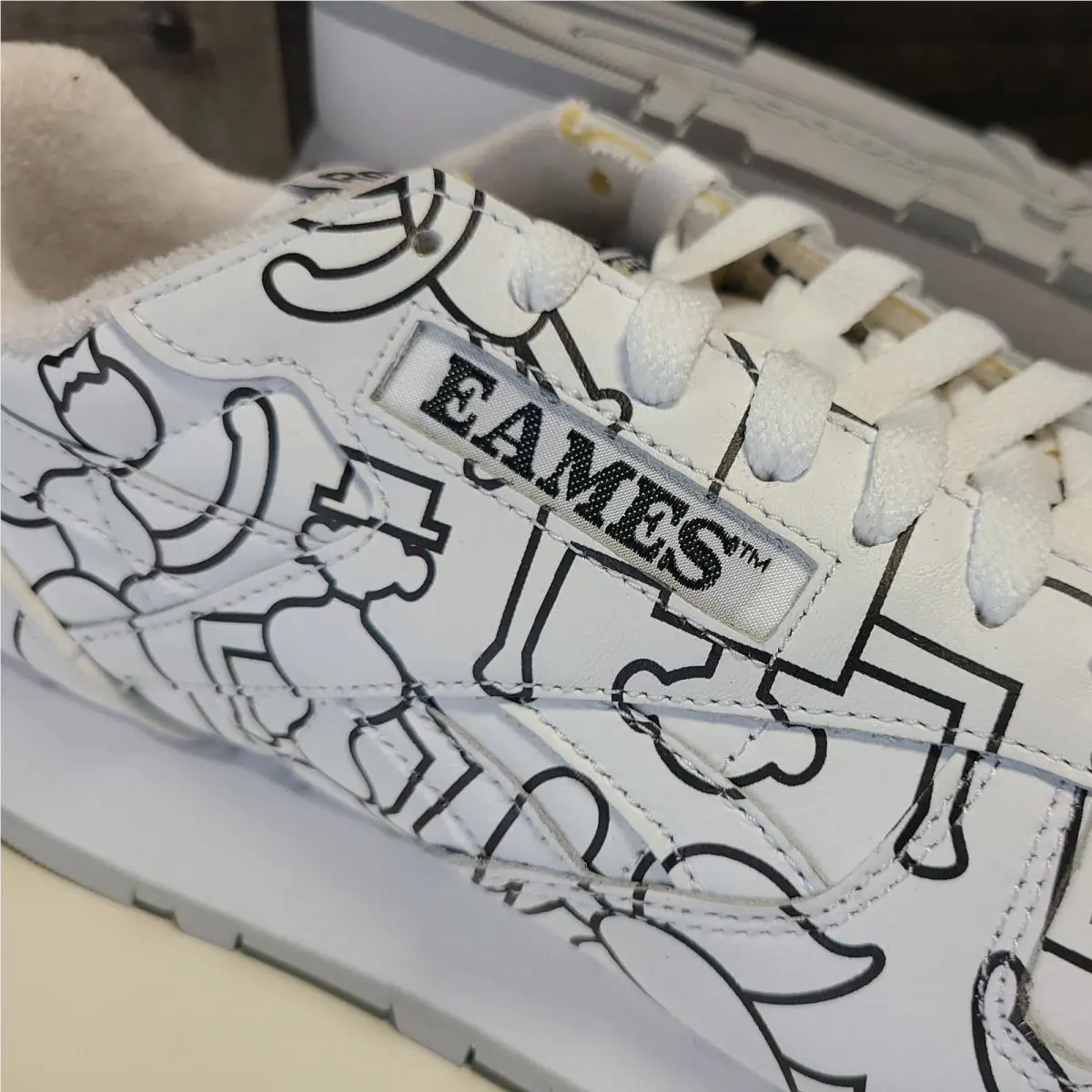 Reebok shoes - Eames Classic Leather - Eames Classic Leather - GY6393 - Cloud White / Cloud White / Core Black 2