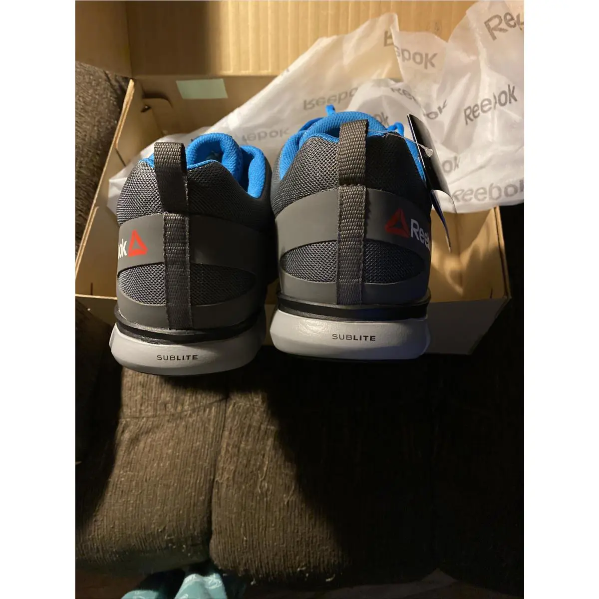 Reebok shoes - SD XTR AlloyToe - XTR AlloyToe - Blue/Gray (UPC: 0690774385719) 2