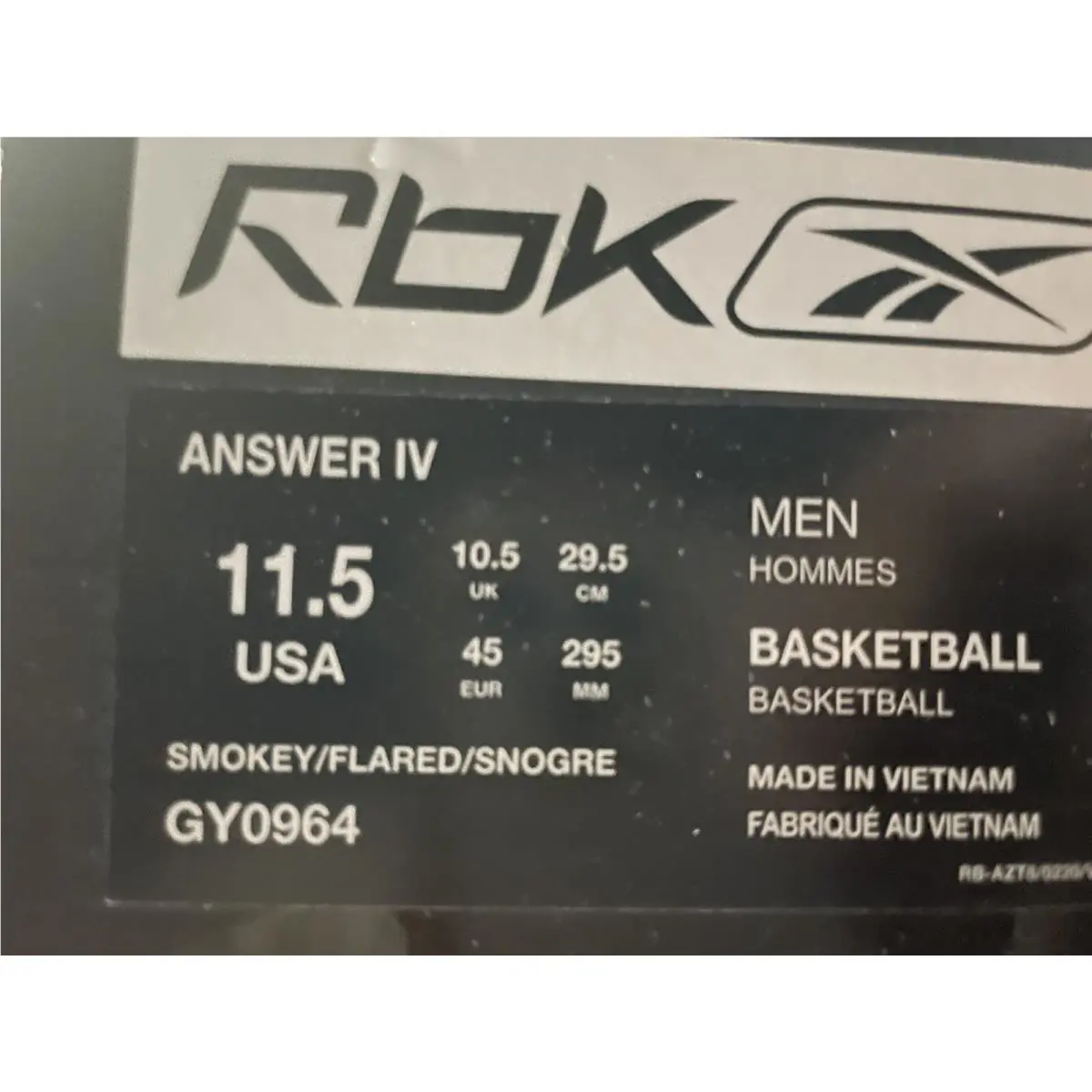 Reebok shoes - Reebok Answer 4 - Answer - Blue 2