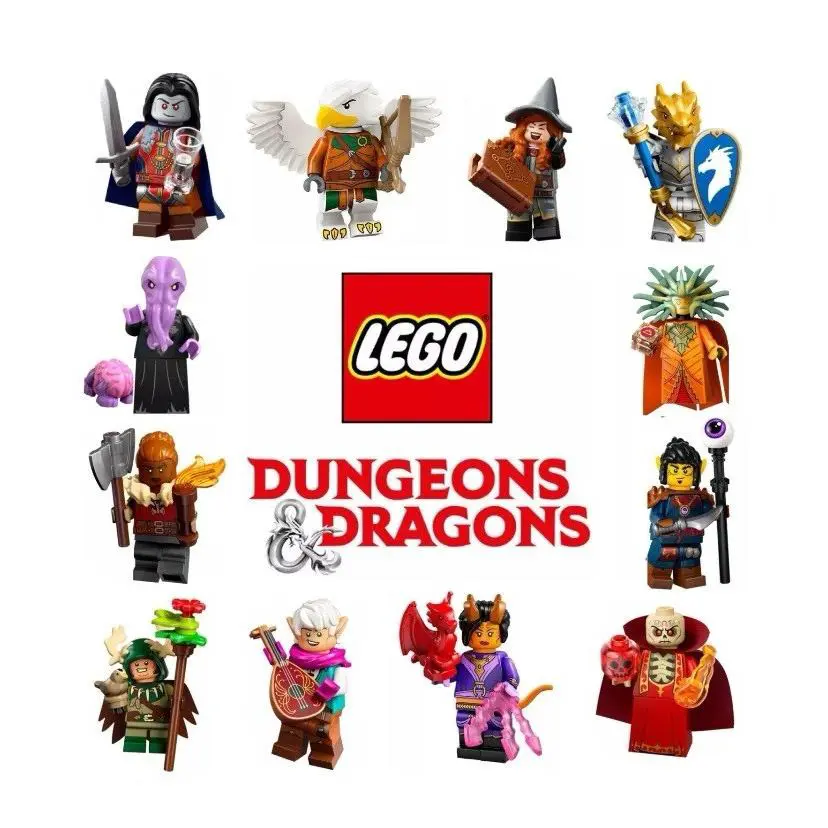 Lego 71047: Dungeons Dragons Cmfs Complete Set Of 12
