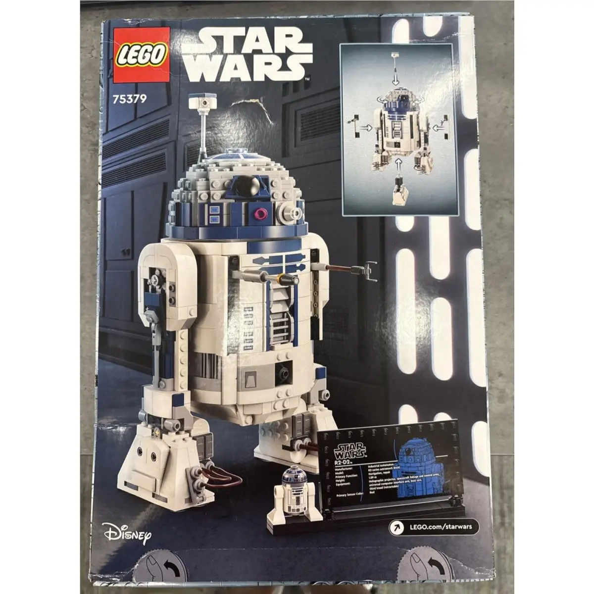 Lego 6470430 Star Wars R2-D2 Brick Built Droid Figure